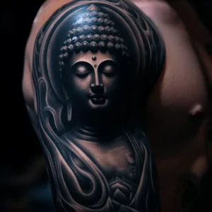 buddha tattoo for man 2