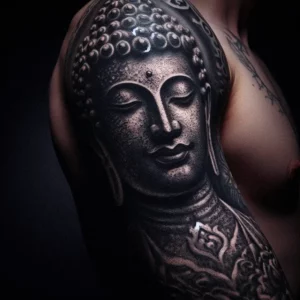 buddha tattoo for man 23