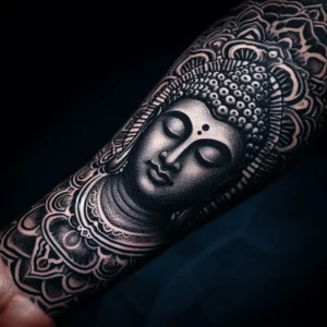 buddha tattoo for man 25