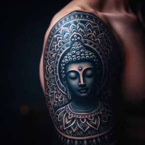 buddha tattoo for man 26