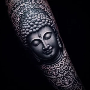 buddha tattoo for man 3