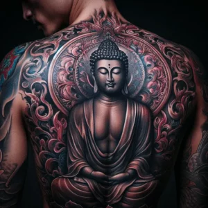 buddha tattoo for man 34