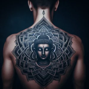buddha tattoo for man 35