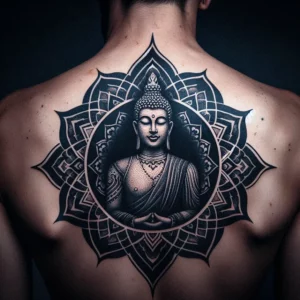 buddha tattoo for man 36