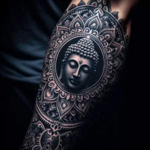buddha tattoo for man 38