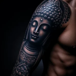 buddha tattoo for man 4