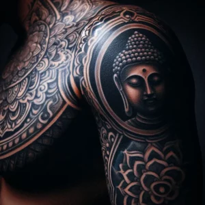 buddha tattoo for man 43