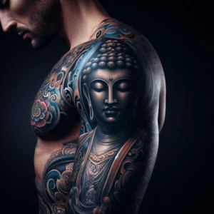 buddha tattoo for man 54