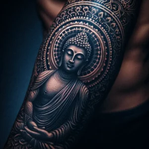 buddha tattoo for man 59