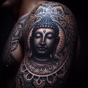 buddha tattoo for man 6