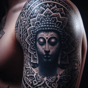 buddha tattoo for man 66