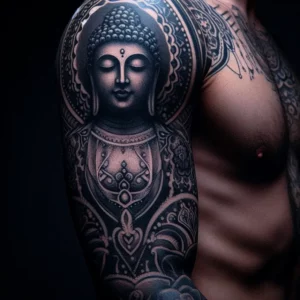 buddha tattoo for man 67