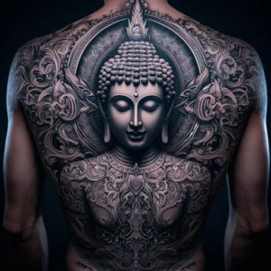 buddha tattoo for man 8