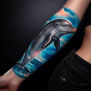 dolphin tattoo design15