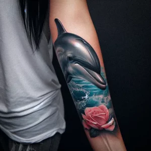 dolphin tattoo design18