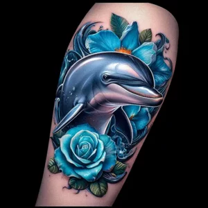 dolphin tattoo design9