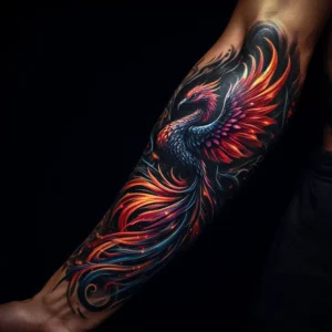 male rebirth phoenix tattoo 10