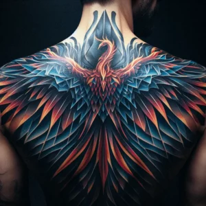 male rebirth phoenix tattoo 103