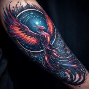 male rebirth phoenix tattoo 106