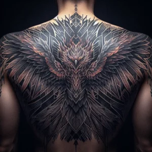 male rebirth phoenix tattoo 11