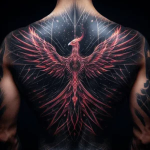 male rebirth phoenix tattoo 113