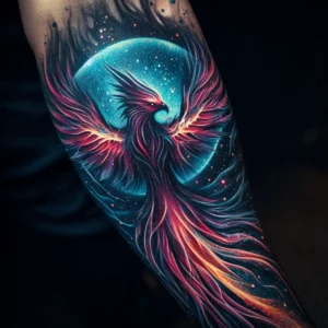 male rebirth phoenix tattoo 115