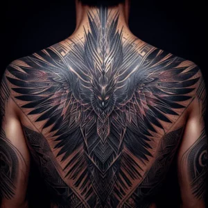 male rebirth phoenix tattoo 26