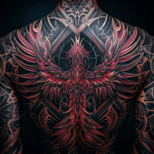 male rebirth phoenix tattoo 31