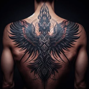 male rebirth phoenix tattoo 35