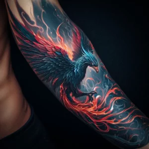 male rebirth phoenix tattoo 45
