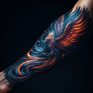 male rebirth phoenix tattoo 47