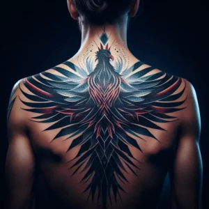 male rebirth phoenix tattoo 48