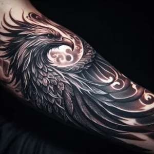 male rebirth phoenix tattoo 52