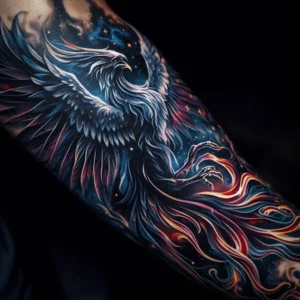 male rebirth phoenix tattoo 69