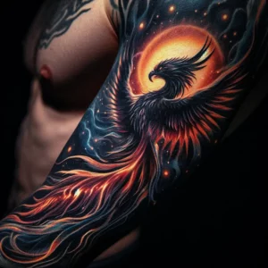 male rebirth phoenix tattoo 71