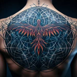 male rebirth phoenix tattoo 74