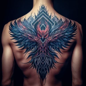 male rebirth phoenix tattoo 82