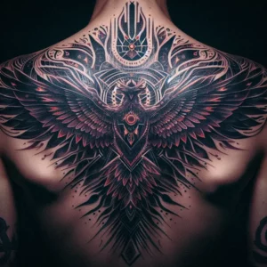 male rebirth phoenix tattoo 86