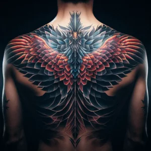 male rebirth phoenix tattoo 87