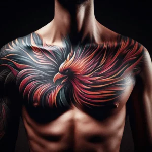 male rebirth phoenix tattoo 93