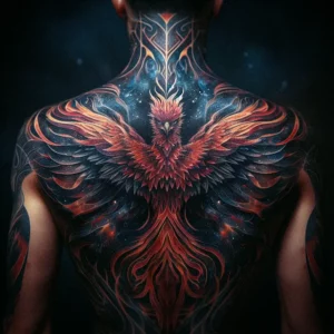 male rebirth phoenix tattoo 99