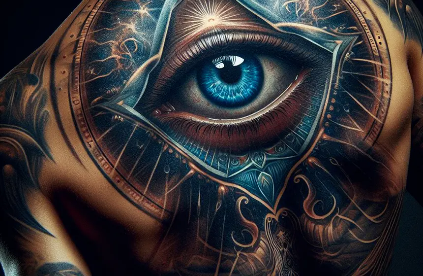 All Seeing Eye Tattoo 2