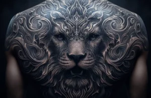 Lion Tattoo 3