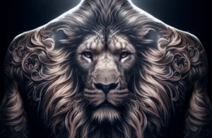 Lion Tattoo 4
